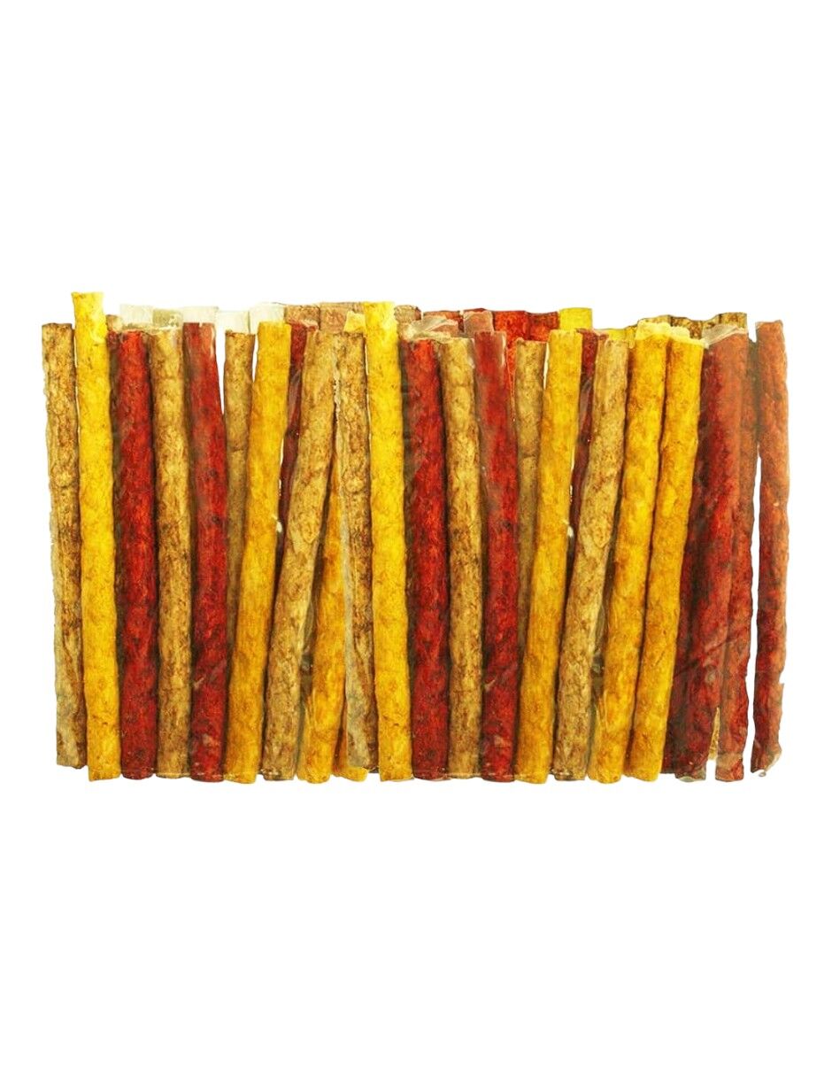 Palitos de carnaza triturada naturales